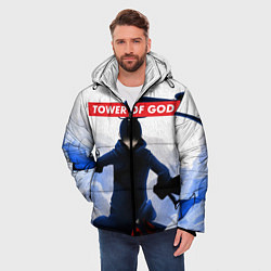 Куртка зимняя мужская БАШНЯ БОГА, цвет: 3D-красный — фото 2