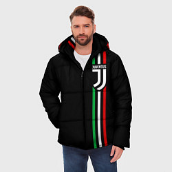 Куртка зимняя мужская JUVENTUS, цвет: 3D-красный — фото 2