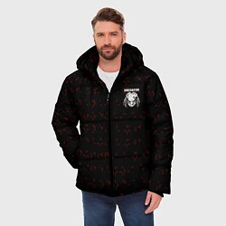 Куртка зимняя мужская Предатор Z, цвет: 3D-черный — фото 2