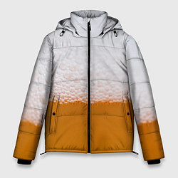 Куртка зимняя мужская ТЕМА:ПИВО, цвет: 3D-черный