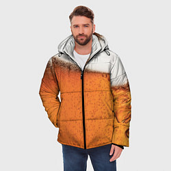 Куртка зимняя мужская ПИВО!, цвет: 3D-черный — фото 2