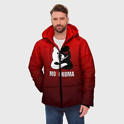 Куртка зимняя мужская Monokuma, цвет: 3D-красный — фото 2