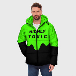 Куртка зимняя мужская HIGHLY toxic 0 2, цвет: 3D-черный — фото 2