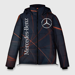 Куртка зимняя мужская MERCEDES-BENZ, цвет: 3D-светло-серый
