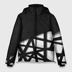 Куртка зимняя мужская BLACK GEOMETRY, цвет: 3D-черный
