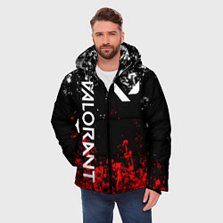 Куртка зимняя мужская VALORANT, цвет: 3D-черный — фото 2