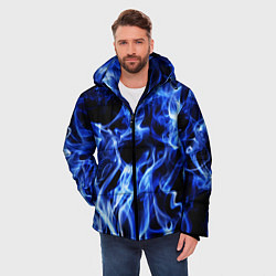 Куртка зимняя мужская ДЫМ, цвет: 3D-черный — фото 2