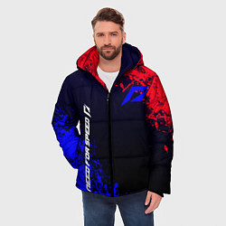 Куртка зимняя мужская Need for speed Shift, цвет: 3D-красный — фото 2