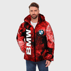 Куртка зимняя мужская BMW FIRE, цвет: 3D-черный — фото 2