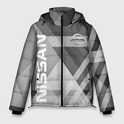 Куртка зимняя мужская NISSAN, цвет: 3D-светло-серый
