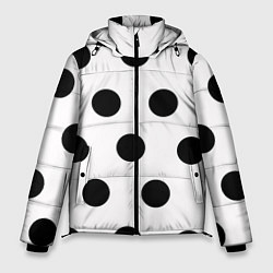 Куртка зимняя мужская Горошeк, цвет: 3D-черный