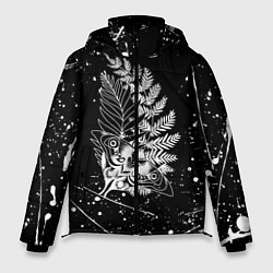 Куртка зимняя мужская ОДНИ ИЗ НАС ТАТУ ЭЛЛИ, цвет: 3D-черный