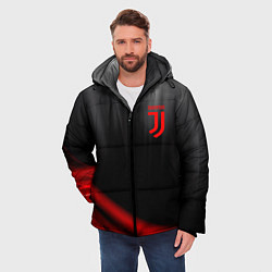 Куртка зимняя мужская JUVENTUS, цвет: 3D-красный — фото 2