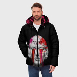 Куртка зимняя мужская Вандалы арт, цвет: 3D-черный — фото 2