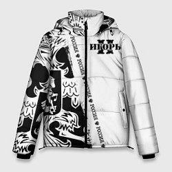 Куртка зимняя мужская Игорь, цвет: 3D-черный