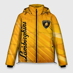 Куртка зимняя мужская LAMBORGHINI, цвет: 3D-черный
