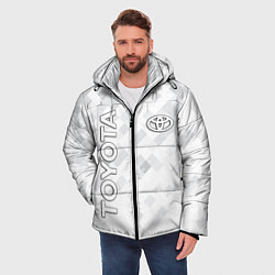 Куртка зимняя мужская TOYOTA, цвет: 3D-светло-серый — фото 2