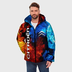 Куртка зимняя мужская CITROEN, цвет: 3D-черный — фото 2