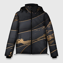 Куртка зимняя мужская Black gold, цвет: 3D-красный