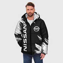 Куртка зимняя мужская NISSAN, цвет: 3D-черный — фото 2