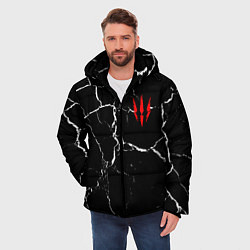Куртка зимняя мужская The Witcher Wild Hunt, цвет: 3D-светло-серый — фото 2