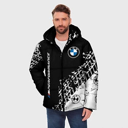 Куртка зимняя мужская BMW БМВ, цвет: 3D-черный — фото 2