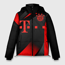 Куртка зимняя мужская FC Bayern Munchen, цвет: 3D-красный