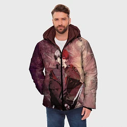 Куртка зимняя мужская Шото Тодороки, цвет: 3D-черный — фото 2