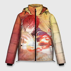 Куртка зимняя мужская Тодороки Шото, цвет: 3D-красный