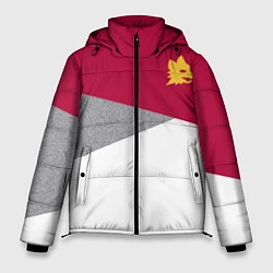 Куртка зимняя мужская AS Roma Red Design 2122, цвет: 3D-черный