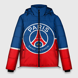 Куртка зимняя мужская FC PSG, цвет: 3D-светло-серый