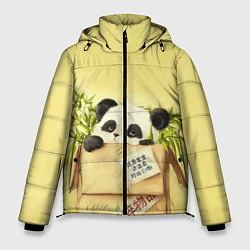 Куртка зимняя мужская Заказывали Панду? ?, цвет: 3D-черный