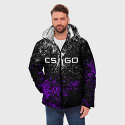 Куртка зимняя мужская CS GO, цвет: 3D-черный — фото 2