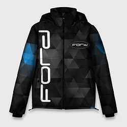 Куртка зимняя мужская FORD, цвет: 3D-черный