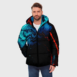 Куртка зимняя мужская ПЛАЗМА, цвет: 3D-черный — фото 2