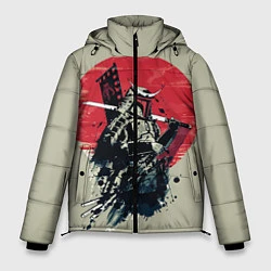 Куртка зимняя мужская Samurai man, цвет: 3D-черный