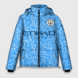 Куртка зимняя мужская Manchester City 2021 Home Kit, цвет: 3D-черный