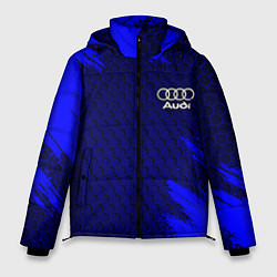 Куртка зимняя мужская AUDI цвета 3D-черный — фото 1