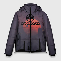 Куртка зимняя мужская Cyberpunk 2077 - Arasaka, цвет: 3D-черный