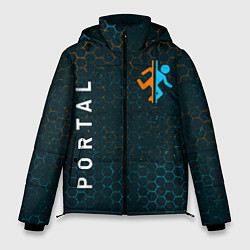 Куртка зимняя мужская PORTAL ПОРТАЛ, цвет: 3D-черный