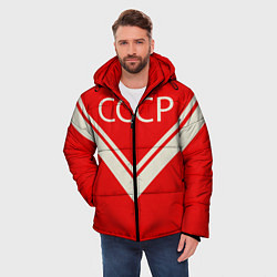 Куртка зимняя мужская СССР хоккейная форма, цвет: 3D-светло-серый — фото 2