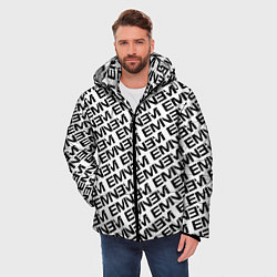 Куртка зимняя мужская EMINEM, цвет: 3D-черный — фото 2