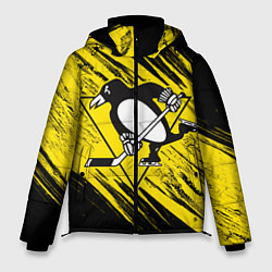 Куртка зимняя мужская Pittsburgh Penguins Sport, цвет: 3D-светло-серый