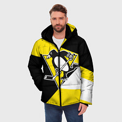 Куртка зимняя мужская Pittsburgh Penguins Exclusive, цвет: 3D-красный — фото 2