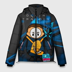 Куртка зимняя мужская Fall Guys Death Stranding, цвет: 3D-черный