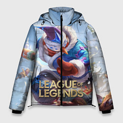 Куртка зимняя мужская League of Legends МАСТЕР ЙИ, цвет: 3D-красный