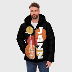 Куртка зимняя мужская Джаз, цвет: 3D-черный — фото 2