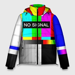 Куртка зимняя мужская NO SIGNAL, цвет: 3D-черный