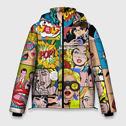 Мужская зимняя куртка Pop Art