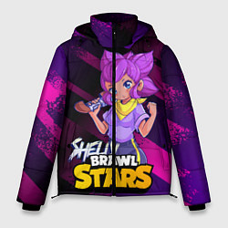 Куртка зимняя мужская Brawl Stars Shelly, цвет: 3D-светло-серый